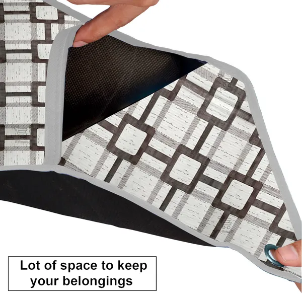 Wall_Hanging_Organizer/Magazine_Holder_With_3_Utility_Pockets_(Material-_PVC,__Color-_White,__Size-26x9_Inches)