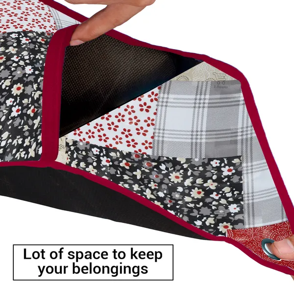 Wall_Hanging_Organizer/Magazine_Holder_With_3_Utility_Pockets_(Material-_PVC,__Color-_Multi,__Size-26x9_Inches)