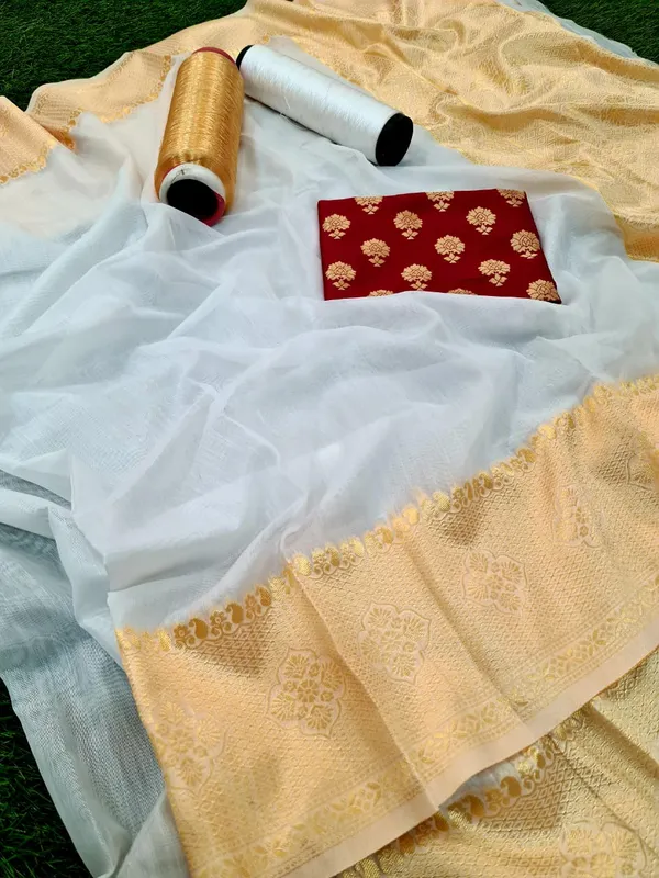 Women's_Kanjivaram_Banarasi_Soft_Cotton_Silk_Zari_Woven_Saree_With_Blouse_Piece_With_Blouse_Piece