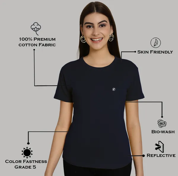 Pack_of_2_Black_&_Navy_Blue_Cotton_Round_Neck_T-Shirt_For_Women