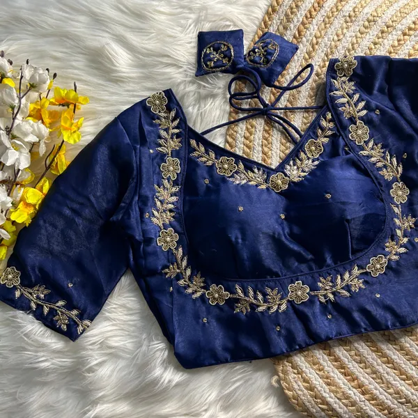 WOMENIA FASHION Womenia Fashion Presenting Pure Weding Wear Handwork Blouse Price in India Buy WOMENIA FASHION Womenia Fashion Presenting Pure