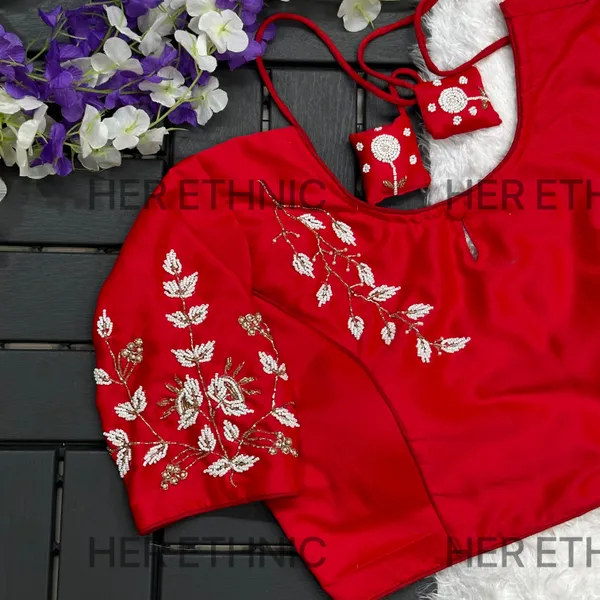 Red__Blouse_Handwork_Boutique_Style_Blouse