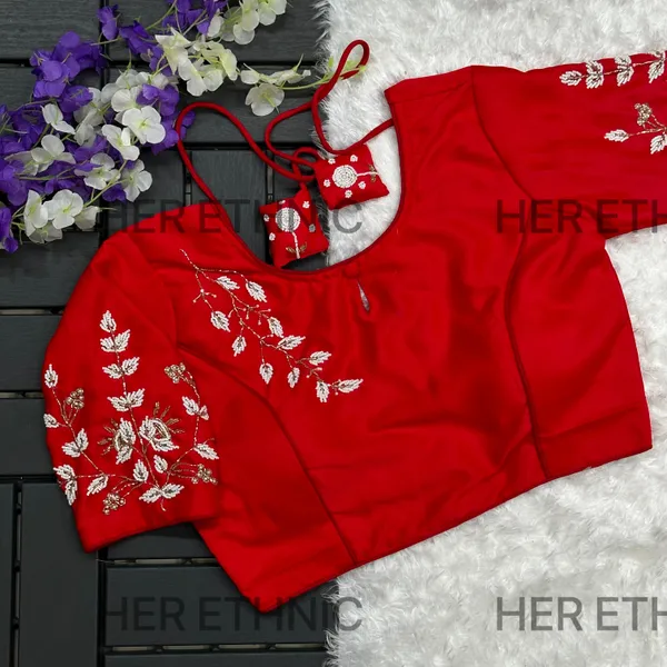 Red__Blouse_Handwork_Boutique_Style_Blouse