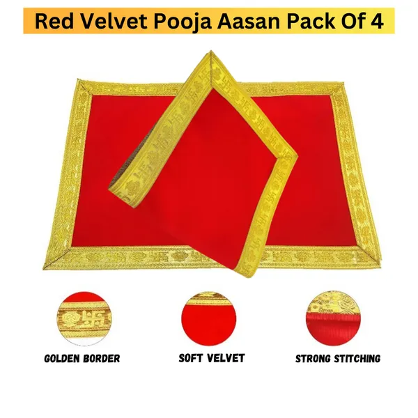 Red_Velvet_Pooja_Aasan_Mats_Size_9_x_13_Inch_|_Chowki_Aasan_Kapda_|_Pooja_Cloth_|_Laddu_Gopal_Pooja_Aasan_(_Pack_Of_4_)