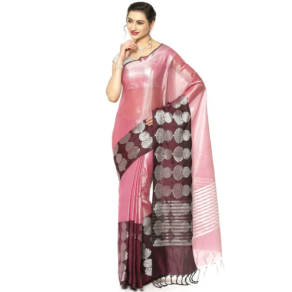 Burgundy_Kanjeevaram_Banarasi_Sarees_For_Women