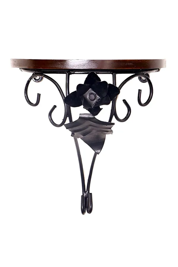 Wood_And_Wrought_Iron_Floating_Wall_Bracket_Shelf_Set_Of_4