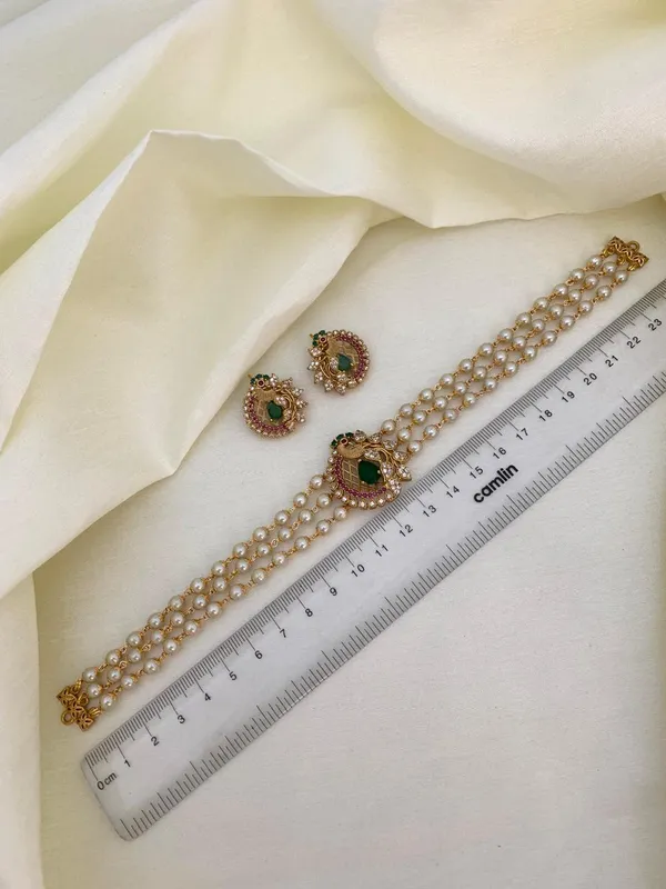 Bella_Nakshatra_CZ_Pearl_Choker_Set