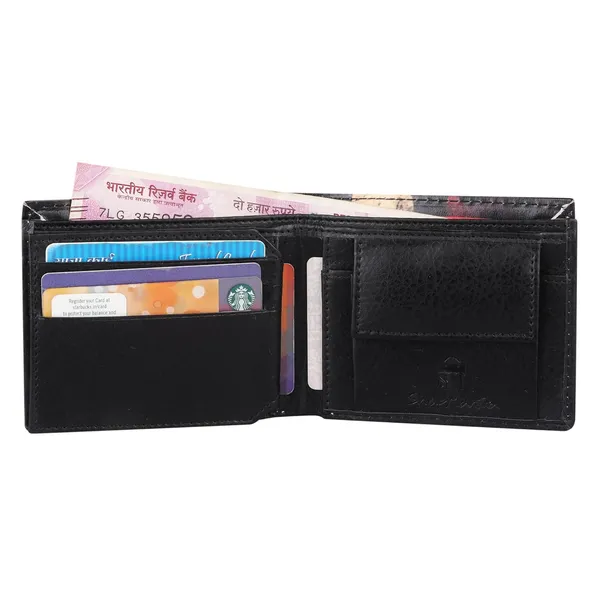 Red_Men'S_Wallet_Wheel_&_Logo_Printed_Pu_Leather_Wallet_For_Men'S/Boy'S