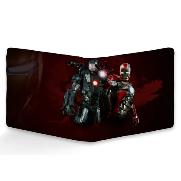 Men'S_Wallet_Super_Hero_Action_Mode_Printed_Pu_Leather_Wallet_For_Men'S/Boy'S