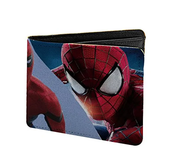Men'S_Wallet_Spider_Action_Printed_Pu_Leather_Wallet_For_Men'S/Boy'S