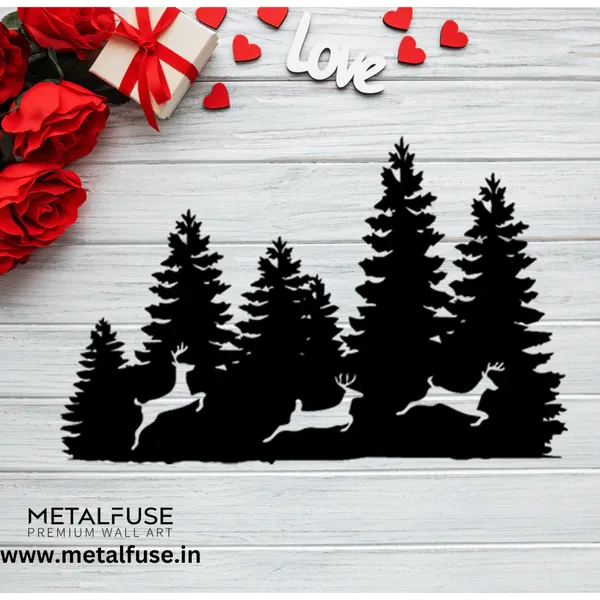 Wooden_Wall_Art_for_Home_Decoration__|_Three_Forest_Deers__|_Black