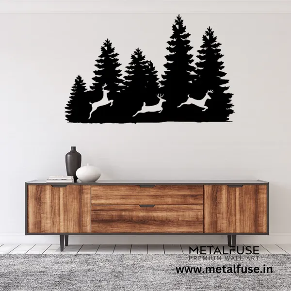 Wooden_Wall_Art_for_Home_Decoration__|_Three_Forest_Deers__|_Black
