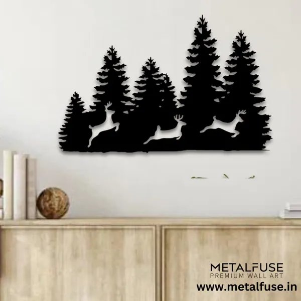 Wooden_Wall_Art_for_Home_Decoration__|_Three_Forest_Deers__|_Black