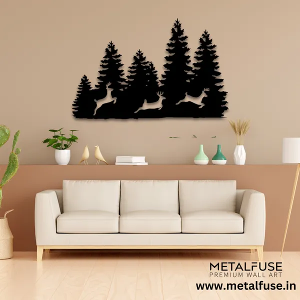 Wooden_Wall_Art_for_Home_Decoration__|_Three_Forest_Deers__|_Black