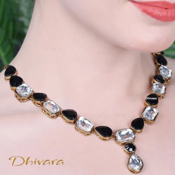 Black_Alloy_Copper_Jewellery_Set_For_Women