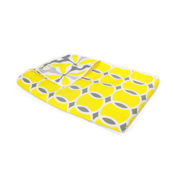 Abstract_Single_Dohar_for_AC_Room_(Polyester,_Yellow_and_Grey)
