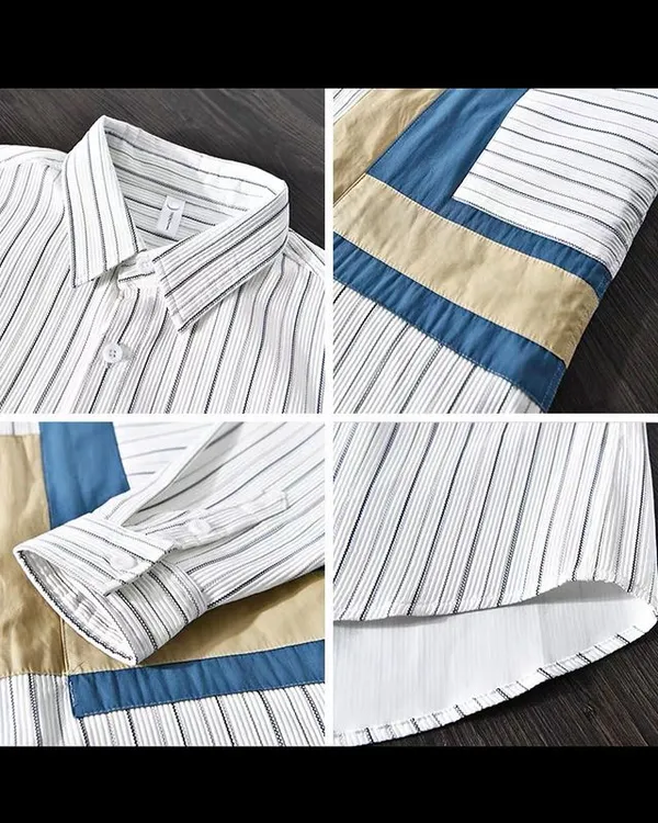 White_Cotton_Spread_Collar_Half_Sleeve_Polo_Shirt