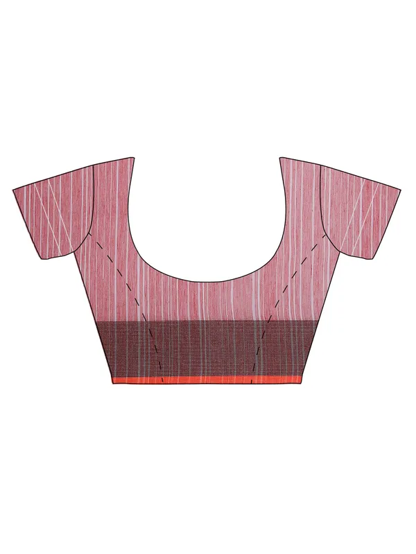 Brown_Cotton_Blend_Banarasi_Sarees_For_Women