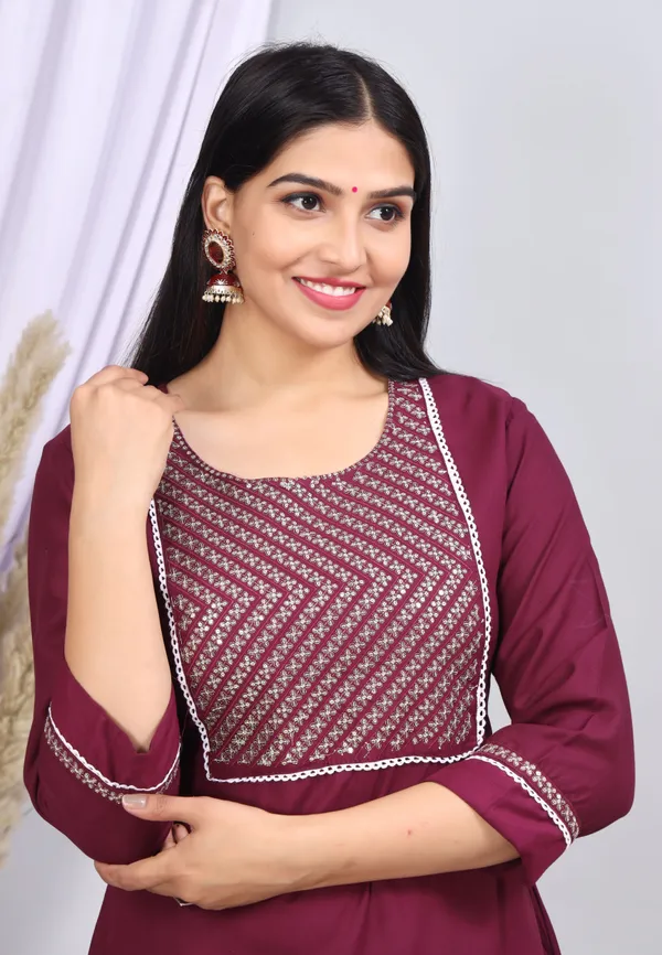 Purple_Viscose_Rayon_Printed_Casual_Wear_Kurta_And_Pant_For_Women