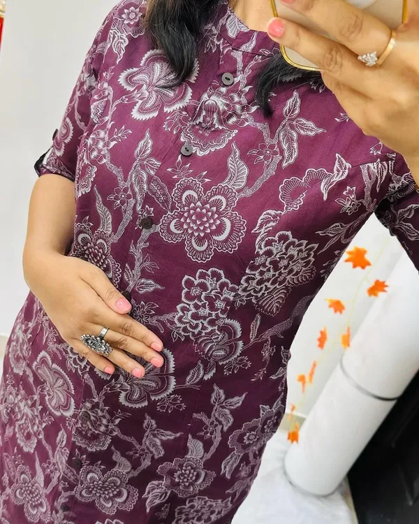 Wine_Cotton_Jaipur_Elegance_Co-ord_set_for_women