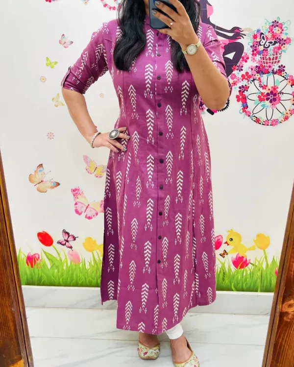 Wine_Cotton_Jaipur_Elegance_Co-ord_set_for_women