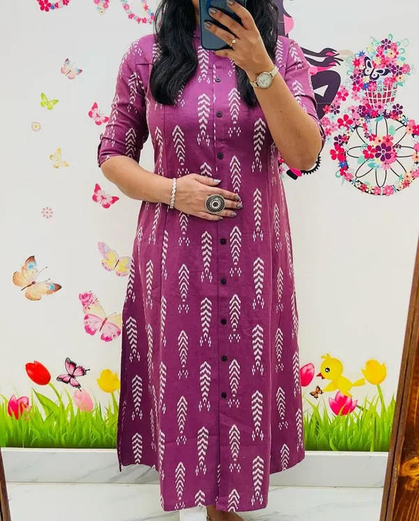 Wine_Cotton_Jaipur_Elegance_Co-ord_set_for_women