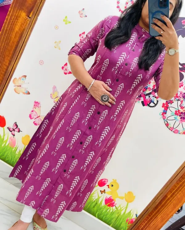 Wine_Cotton_Jaipur_Elegance_Co-ord_set_for_women