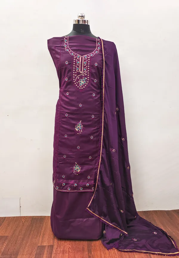 Unstitched kurta material online discount