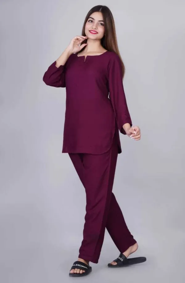 Wine_Heavy_Rayon_Printed_Casual_Wear_Nightsuit_For_Women