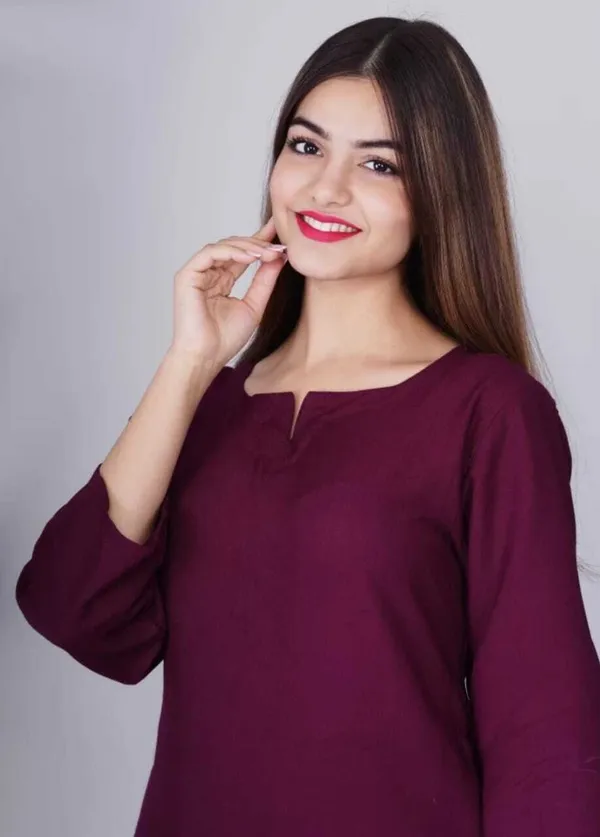 Wine_Heavy_Rayon_Printed_Casual_Wear_Nightsuit_For_Women