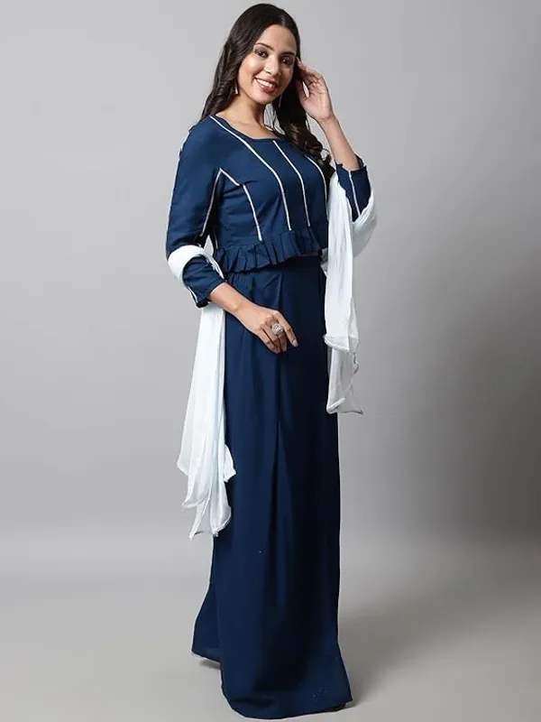 Women_Blue_Rayon_Printed_Crop_Top_With_Skirt_Palazzo_&_Dupatta_???