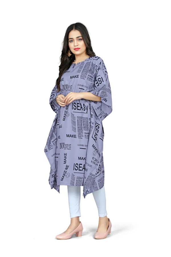 Dark_Grey_&_Black_Text_Paper_Print_Kaftan_Dress