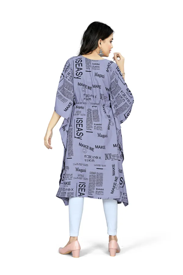 Dark_Grey_&_Black_Text_Paper_Print_Kaftan_Dress