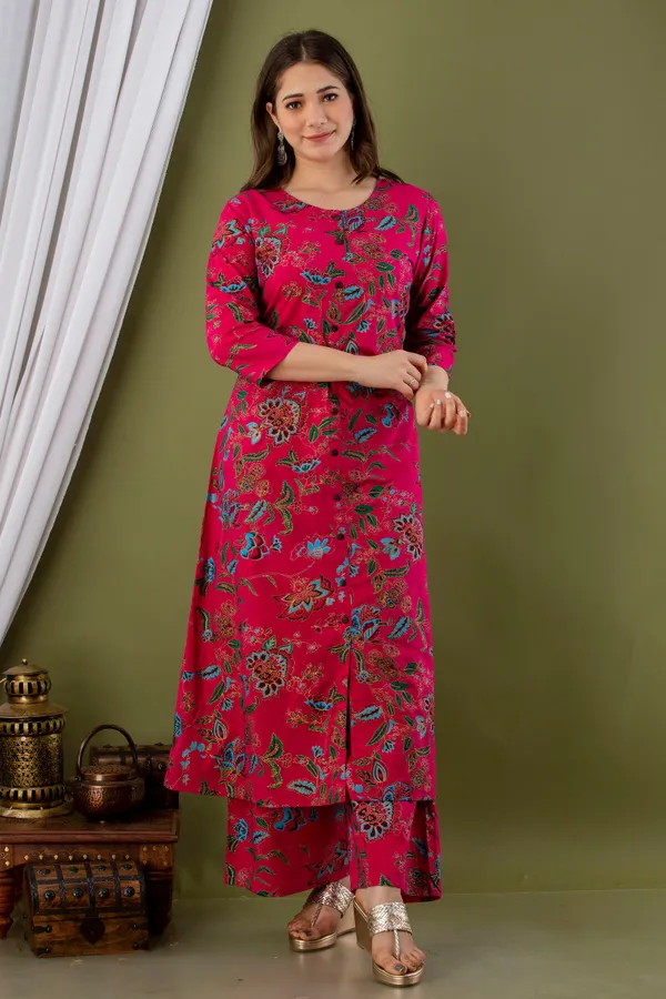 Pink_Rayon_Printed_Kurta_&_Palazzo_Set_for_Women