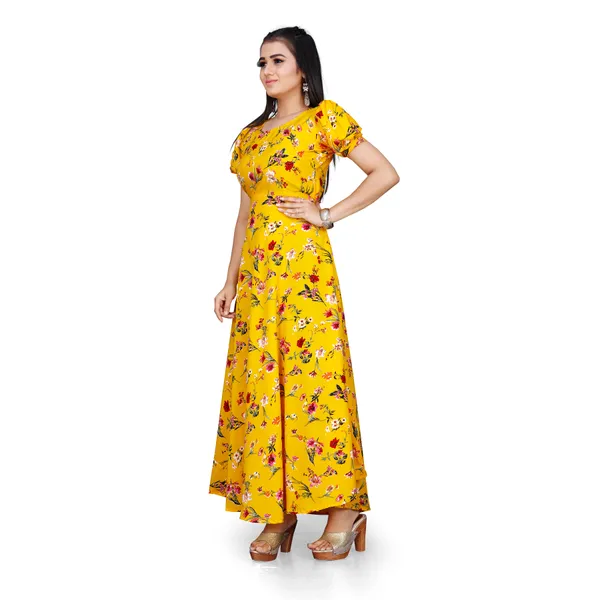 Yellow_&_Red_Floral_Print_Puffed_Sleeve_Maxi_Dress