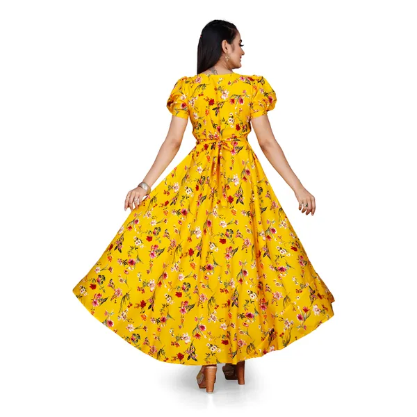 Yellow_&_Red_Floral_Print_Puffed_Sleeve_Maxi_Dress