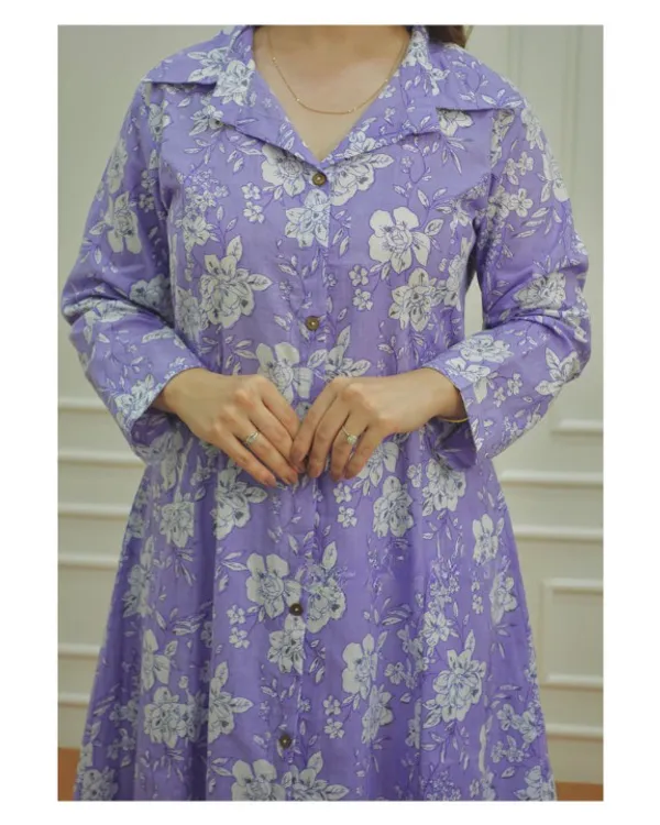 Royal_Blue_Cotton_Printed_Co-Ords_Set_For_Women