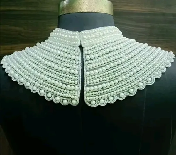 Cream_Trendy_Design_Net_Poncho_Wrap_For_Women