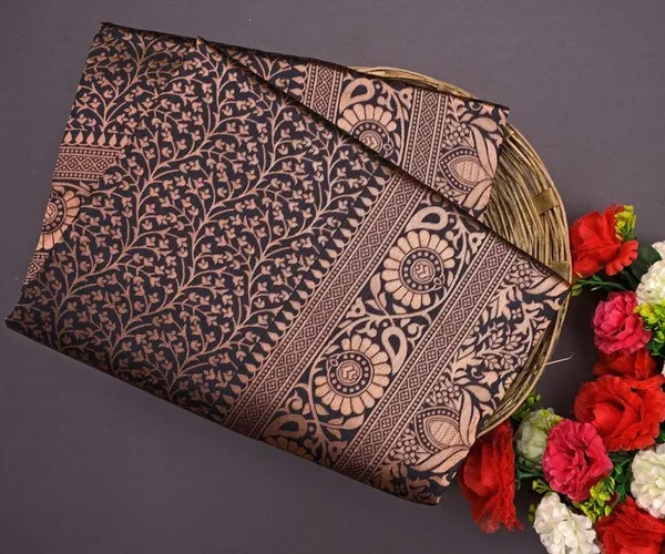 Women's_Heavy_Banarasi_Silk_Woven_Pattern_Modern_Jacquard_Work_Most_Trendy
