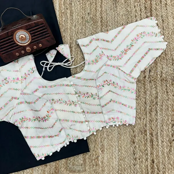 Womenia_Fashion__Presenting_Premium_Summer_Wear_Khadi_Cotton_Dnyeable_Blouse_Collection