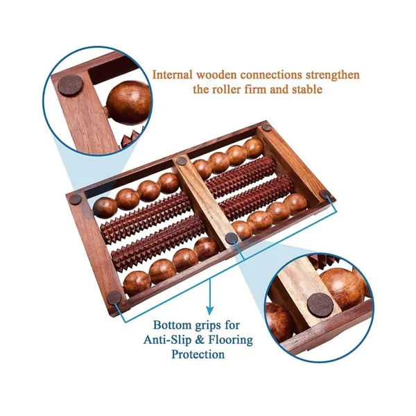 Sheesham_Wood_8-Roller_Acupressure_Foot_Massager