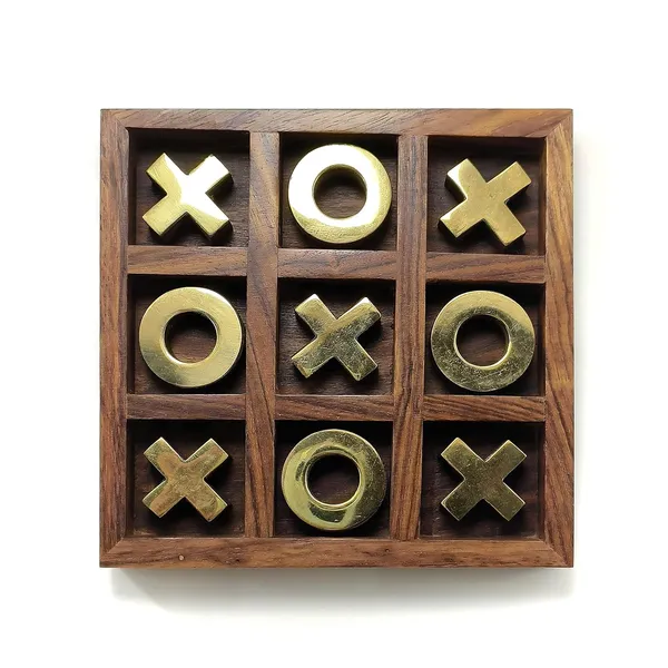 Wooden_Tic-Tac-Toe_Board_Game_6.5X6.5_Inch