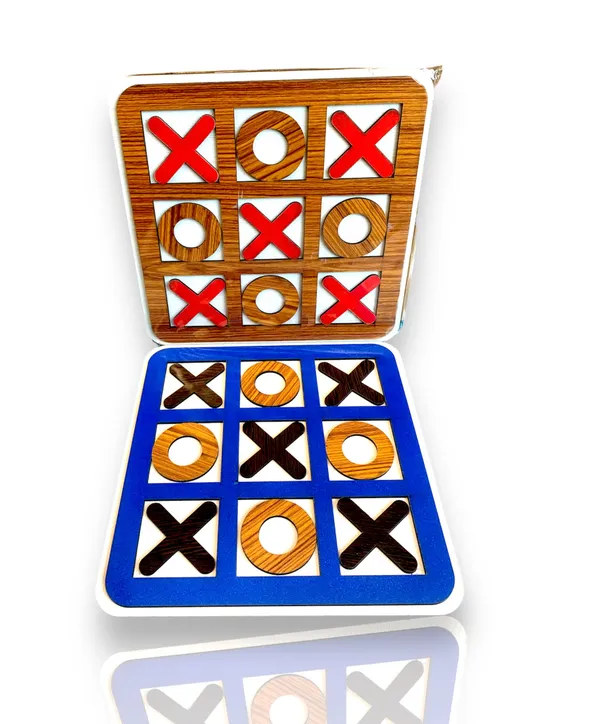 Wooden_Tic_Tac_Toe_Game_|_Board_Games_For_Adults_And_Kids_|_Games_For_Kids_|_Kids_Brain_Development_12_Inches_Square