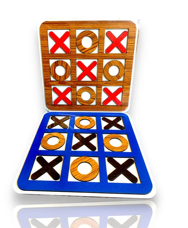 Wooden_Tic_Tac_Toe_Game_|_Board_Games_For_Adults_And_Kids_|_Games_For_Kids_|_Kids_Brain_Development_12_Inches_Square