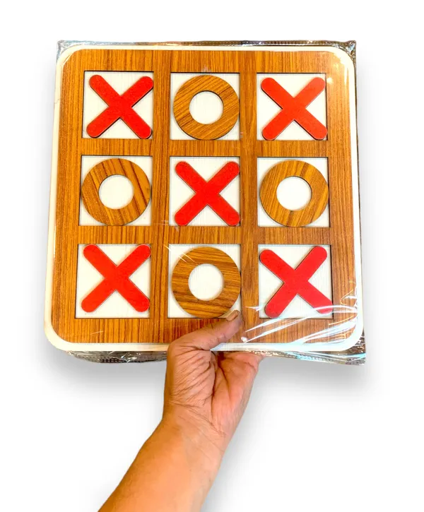 Wooden_Tic_Tac_Toe_Game_|_Board_Games_For_Adults_And_Kids_|_Games_For_Kids_|_Kids_Brain_Development_12_Inches_Square