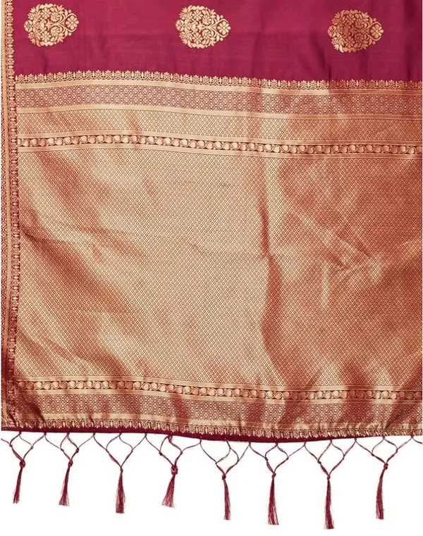 Maroon_Woven_Kanjivaram_Silk_Saree_with_Saree_Cover
