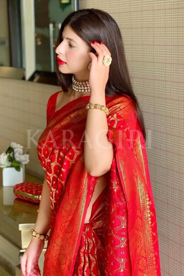 Red_Woven_Kanjivaram_Silk_Saree_with_Saree_Cover