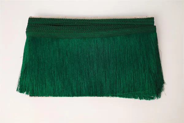 Dark_Green_Poliyester_Premium_Lace_For_Women