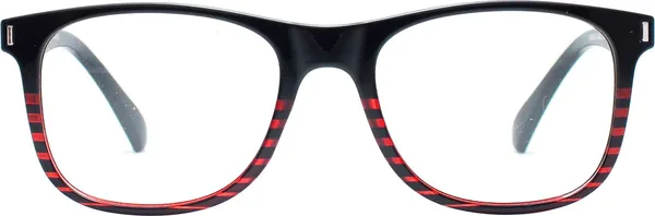 Red_Full_Rim_Square_Frame_(54_Mm)_-_For_Unisex