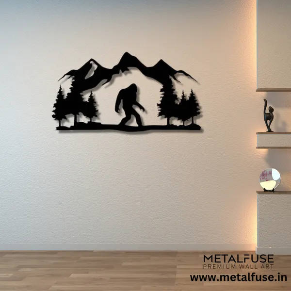 Wooden_Wall_Art_for_Home_Decoration__|_Bigfoot__|_Black